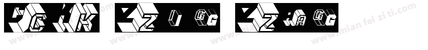 CK Zig Zag字体转换